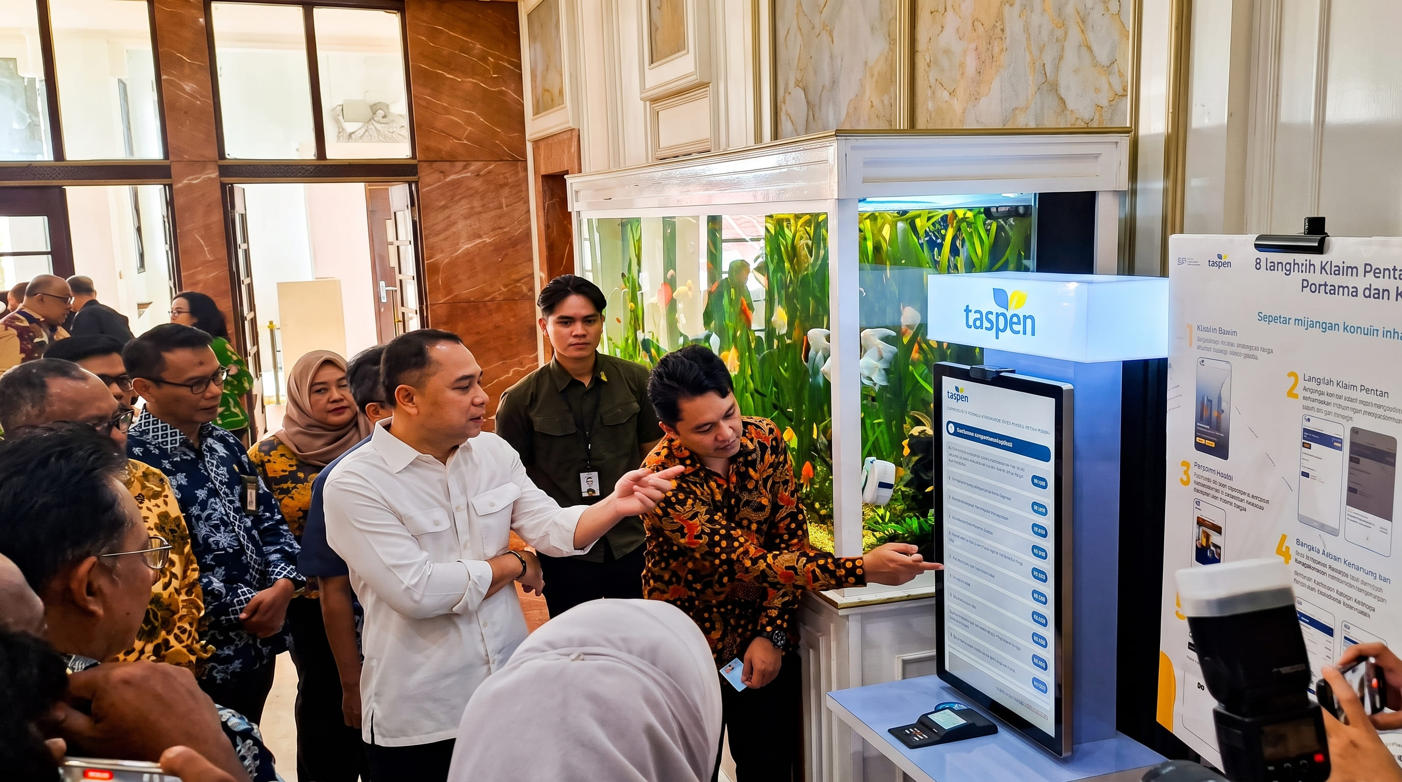 Produsen Kiosk Custom Hadirkan Solusi Layanan Inklusif Bank Mandiri Taspen